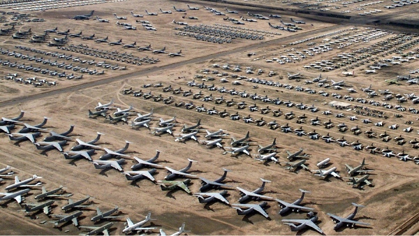 Worlds largest plane graveyard