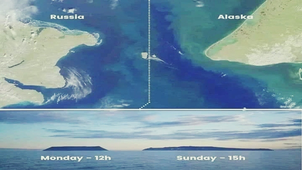 time traveling island