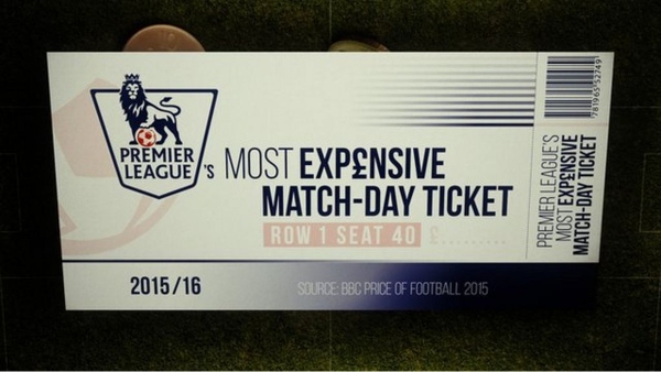 most expensive match ticket