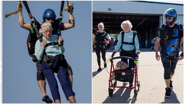 oldest person in the world to skydive