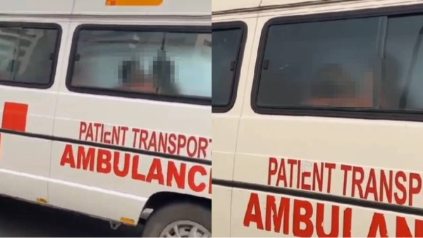 Surat Ambulance Kiss Viral Video