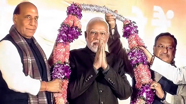 Todays hat-trick guarantees 2024 hat-trick: Modi on winning 3 states