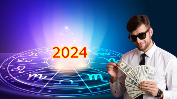 Rich Zodiac Signs in 2024