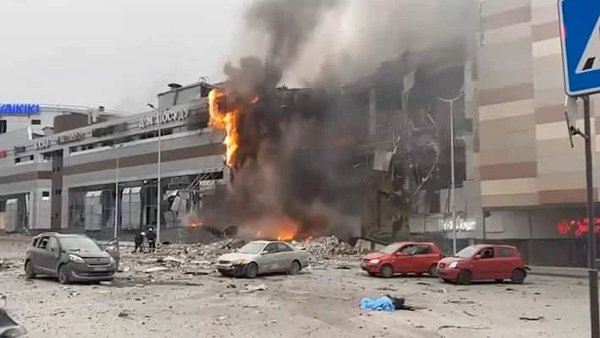 Russias largest airstrike in Ukraine