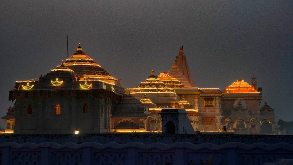 Ram Mandir night