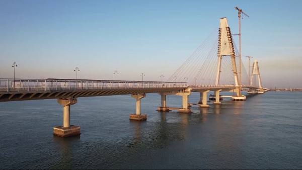 Bat Dwarka Signature Bridge