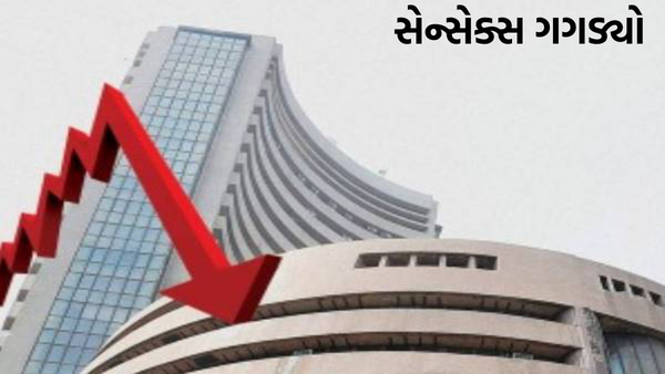 sensex down
