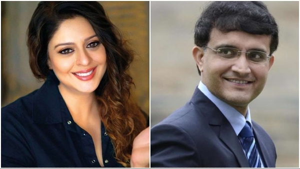 Sourav Ganguly - nagma Sourav Ganguly - nagma