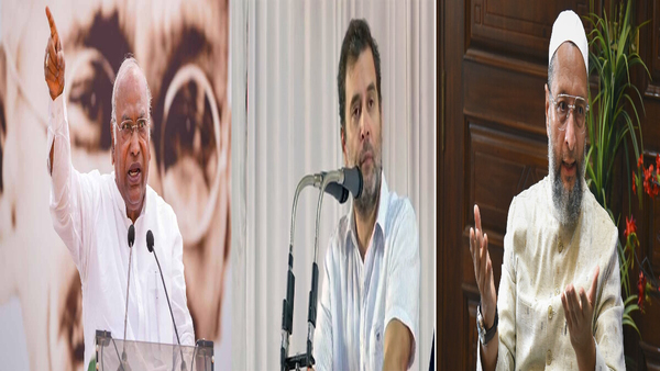 kharge-rahul-owaisi kharge-rahul-owaisi