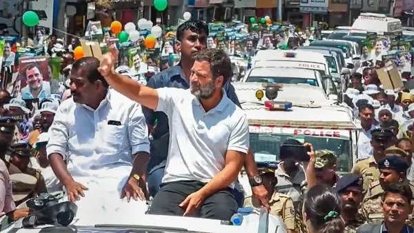 Rahul Gandhi Road show