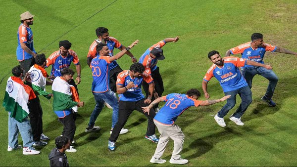 India players dance Video