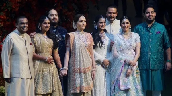 Mukesh Ambani family