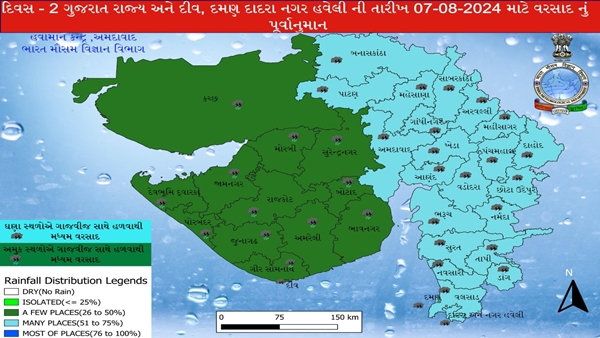 Gujarat Rain Update