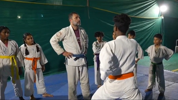 rahul gandhi dojo