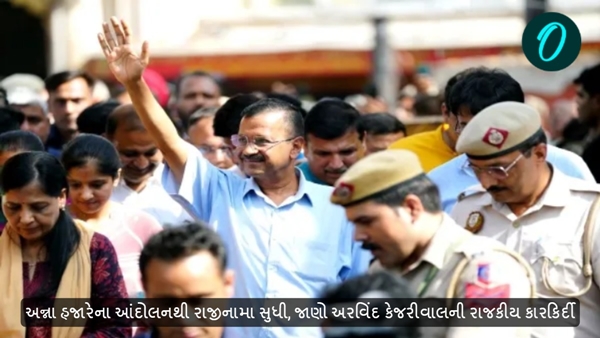 Arvind Kejriwal Political Career in Gujarati