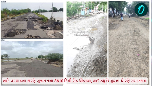 Heavy rains in Gujarat Heavy rains in Gujarat
