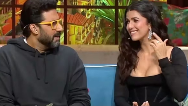 abhishek bachchan with nimrat kaur