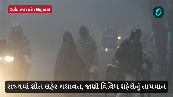 Cold wave in Gujarat