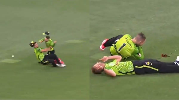 Daniel Sams Cameron Bancroft Collision Video Daniel Sams Cameron Bancroft Collision Video