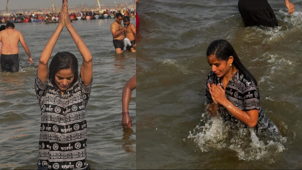 Poonam Pandey Kumbh 2025 Poonam Pandey Kumbh 2025