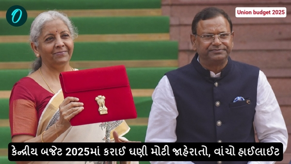 Budget 2025 highlights in Gujarati Budget 2025 highlights in Gujarati