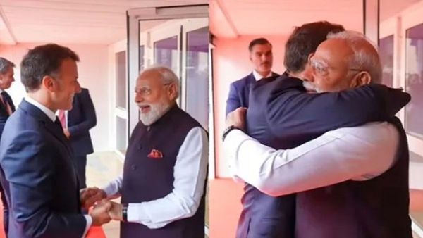 PM Modi and President Macron at Bharat Innovates 2026