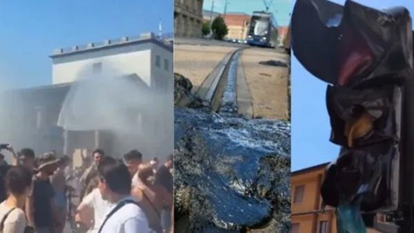 Citizens suffering during the deadly European heatwave crisis