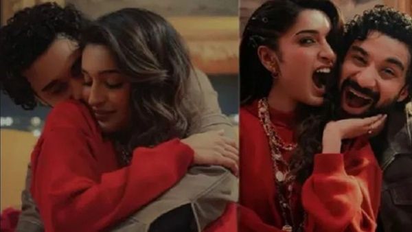 Raghav Juyal and Niharika NM posing together