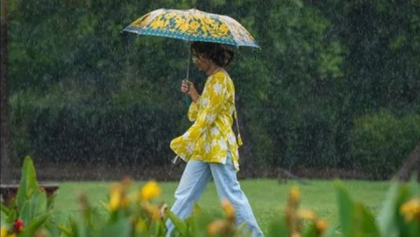 Heavy monsoon rains in Delhi