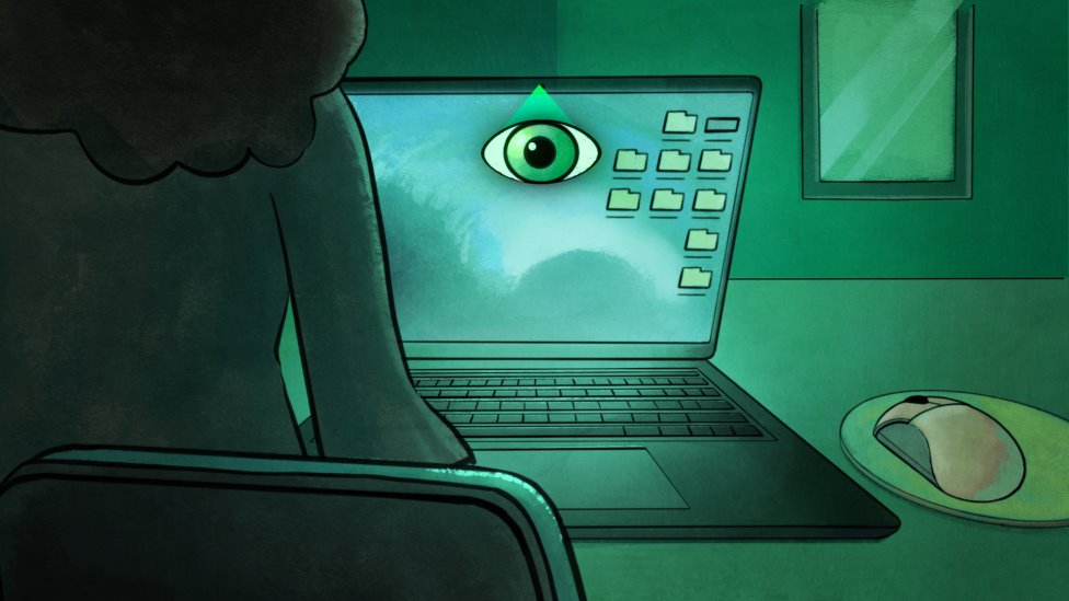 કર્મચારી ઉપર સરવેલન્સની તસવીર કર્મચારી ઉપર સરવેલન્સની તસવીર