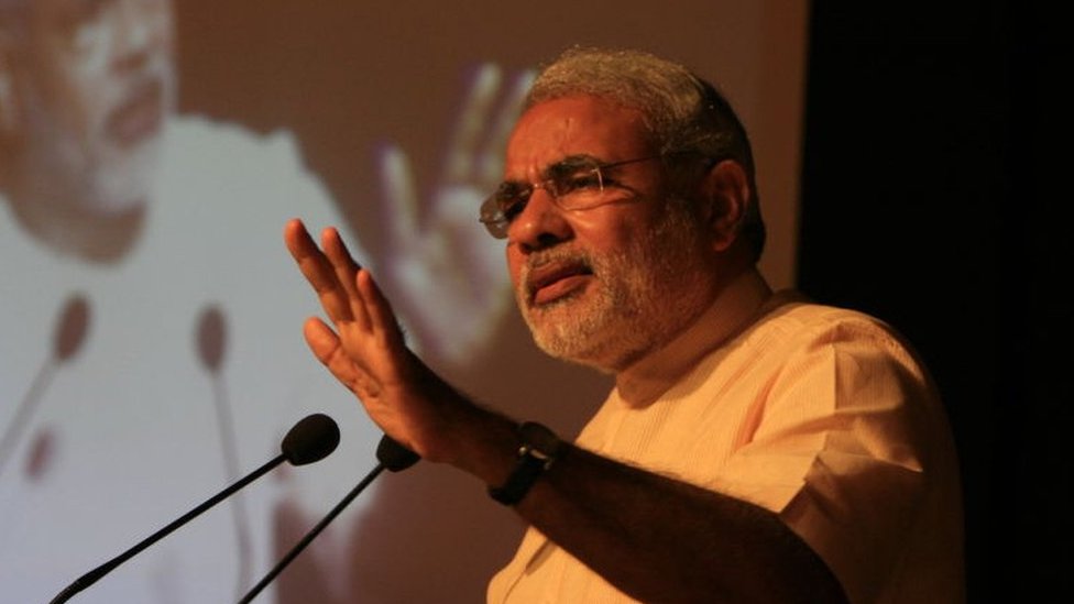 નરેન્દ્ર મોદી એ વખતના ગુજરાતના મુખ્ય મંત્રી
