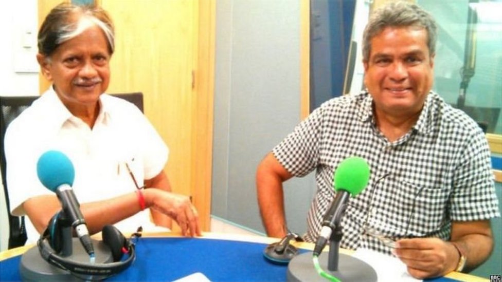 લાલ બહાદુર શાસ્ત્રીના દીકરા અનિલ શાસ્ત્રી સાથે બીબીસી સ્ટુડિયોમાં રેહાન ફઝલ લાલ બહાદુર શાસ્ત્રીના દીકરા અનિલ શાસ્ત્રી સાથે બીબીસી સ્ટુડિયોમાં રેહાન ફઝલ