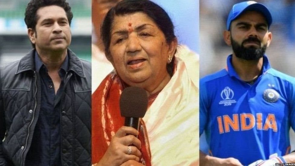 લતા મંગેશકર, સચીન તેંડુલકર અને વિરાટ કોહલી સરકારના સમર્થનમાં ઊતર્યાં