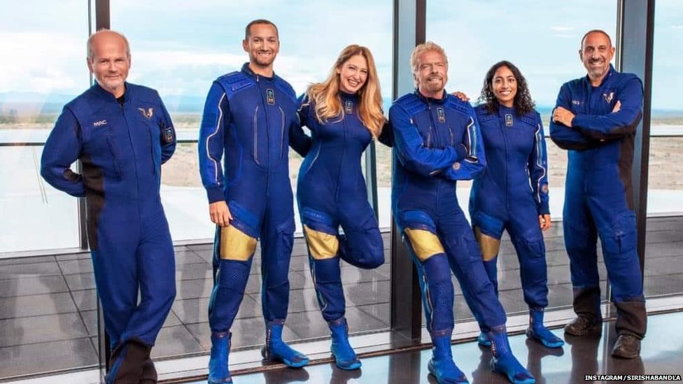 છ અવકાશયાત્રીઓની ટીમ અંતરિક્ષની મુસાફરી કરશે