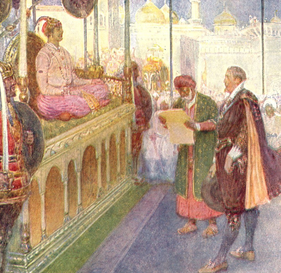 દરબારમાં સુનાવણીનું દૃશ્ય