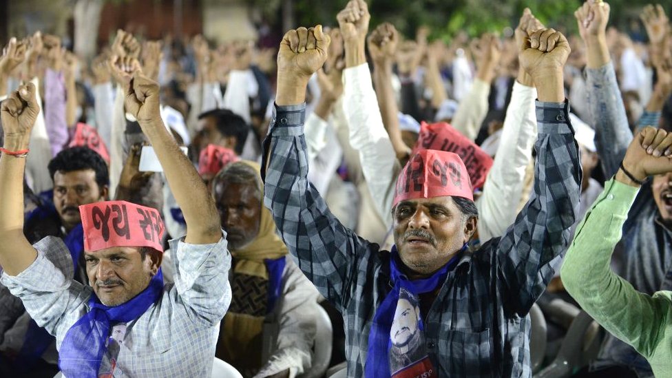 પાટીદારોનાં એક આંદલોનની તસવીર