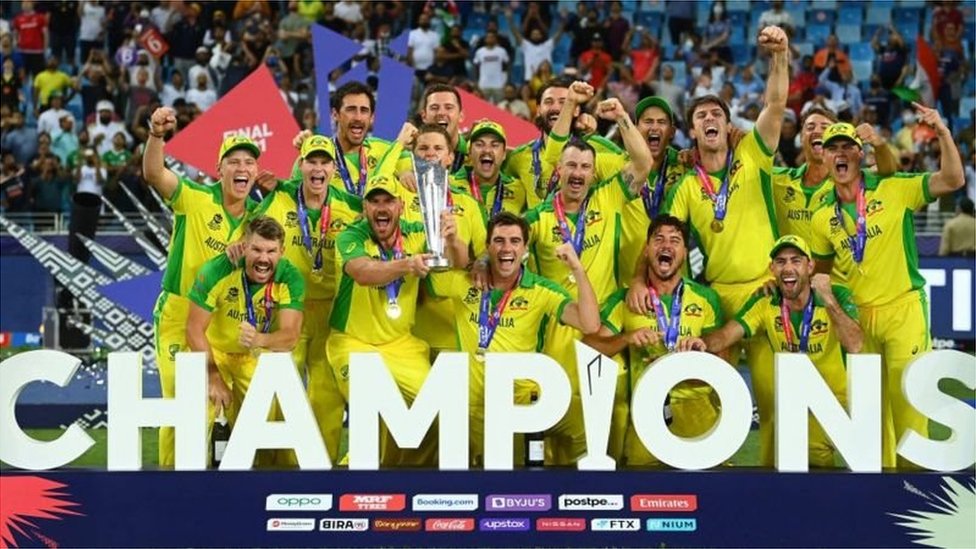 T20 વર્લ્ડકપ પહેલી વખત પોતાના નામે કરનાર ઑસ્ટ્રેલિયાની ટીમ
