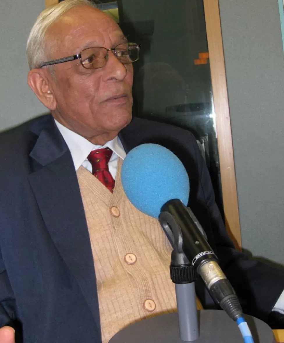 બીબીસીના સ્ટુડિયોમાં કમાન્ડર વિજય જયરથ