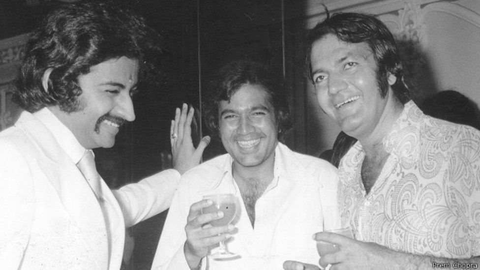 પ્રેમ ચોપડા સાથે રાજેશ ખન્ના