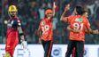 आज के मैच में कितने पेड़ लगे- RCB vs SRH