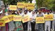 ईडी-सीबीआई के दुरुपयोग के खिलाफ पंजाब भर में AAP का प्रदर्शन, BJP पर लोकतंत्र दबाने का आरोप