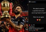 Virat Kohli के वायरल पोस्ट पर दिग्गज फुटबॉलर का कमेंट, चैंपियन बनने पर जमकर बरसा प्यार!