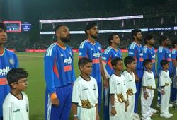 भारतीय राष्ट्रगान से पहले हुआ ऐतिहासिक घटनाक्रम, क्रिकेट इतिहास में पहली बार उठाया गया ऐसा बड़ा कदम