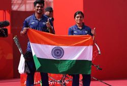 चिकिता-साहिल ने रोमांचक मिक्स्ड इवेंट में जीता गोल्ड मेडल, टैली में भारत ने बनाई टॉप दस में जगह