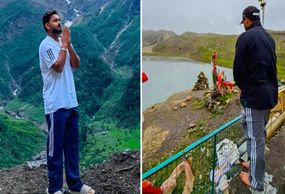 Rishabh Pant पहुंचे आदि कैलाश, उत्तराखंड के पवित्र 'ॐ पर्वत' के किए दर्शन, VIDEO आया सामने