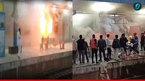 Hyderabad–Jaipur Express में लगी भीषण आग, AC डब्बे हुए खाक