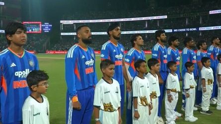 भारतीय राष्ट्रगान से पहले हुआ ऐतिहासिक घटनाक्रम, क्रिकेट इतिहास में पहली बार उठाया गया ऐसा बड़ा कदम