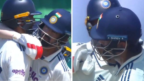 केएल राहुल ने लाइव मैच में किया देवदत्त पडिक्कल को किस, गॉल टेस्ट में अजीबोगरीब घटना का वीडियो वायरल