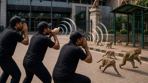 भारत में वर्ल्ड टूर्नामेंट का अनोखा इंतजाम, बंदर भगाने को लंगूर की आवाज निकालेंगे 3 लोग, मिल गई तीनों को नौकरी