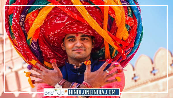 पवन व्यास बीकानेर : 30 मिनट में 20 किलो वजनी व 1475 फीट लंबी पगड़ी बांधकर बनाया रिकॉर्ड